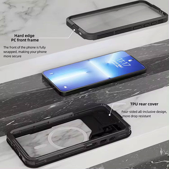 Krakatoo Mars Waterproof Case Samsung Galaxy S24 - Black