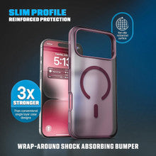 Encased 2-in-1 with Magnetic Phone Grip Holder Case iPhone 18 Pro - Dark Cherry