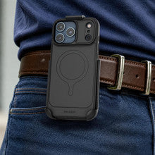 Encased Thin Armor with Belt Clip Holster Case iPhone 18 Pro Max - Black