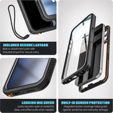 Encased Titan Waterproof with Belt Clip Holster Case iPhone 18 Pro Max - Clear