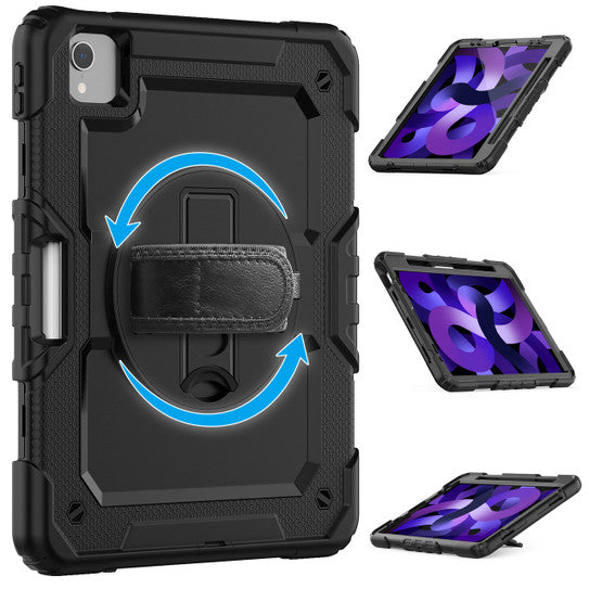 Krakatoo Armor Case iPad Air 4th/5th Gen and iPad Pro 11" 2021 with Handstrap - Black