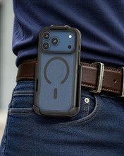 Encased Voyager with Belt Clip Holster Case iPhone 18 Pro Max - Black