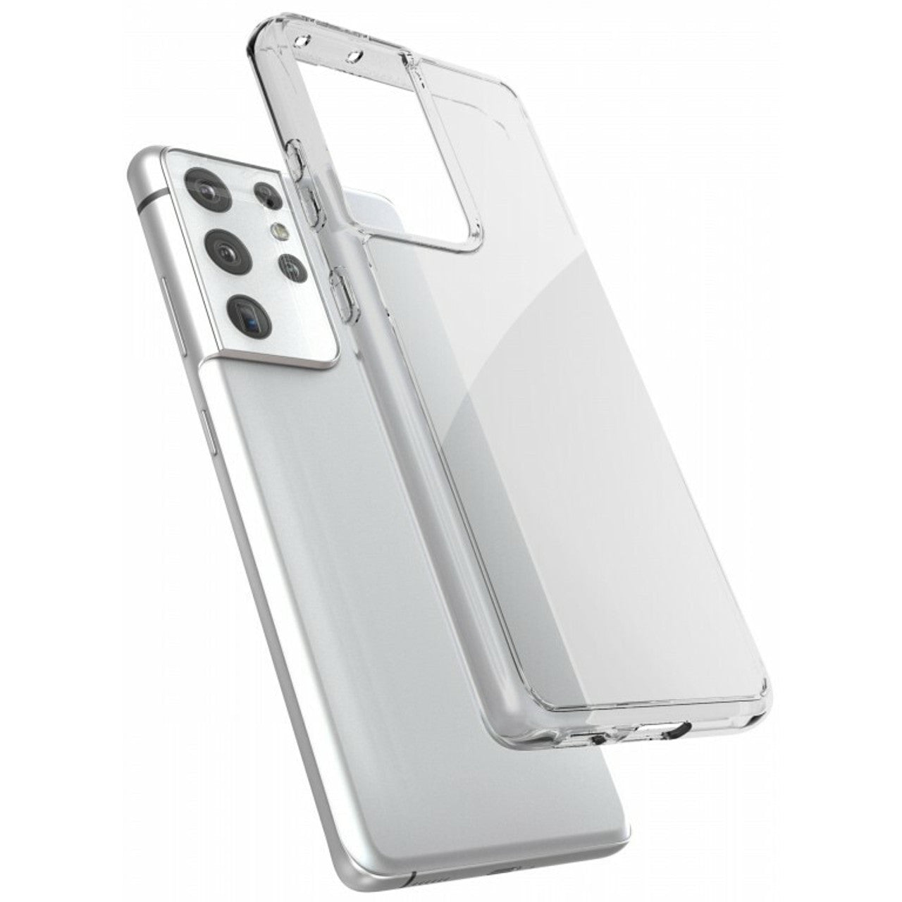 Encased Clear Back Case Samsung Galaxy S21 Ultra 5G - Clear