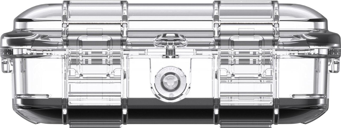 Pelican M50 Waterproof Hard Micro Case with Black Liner - Clear/Black