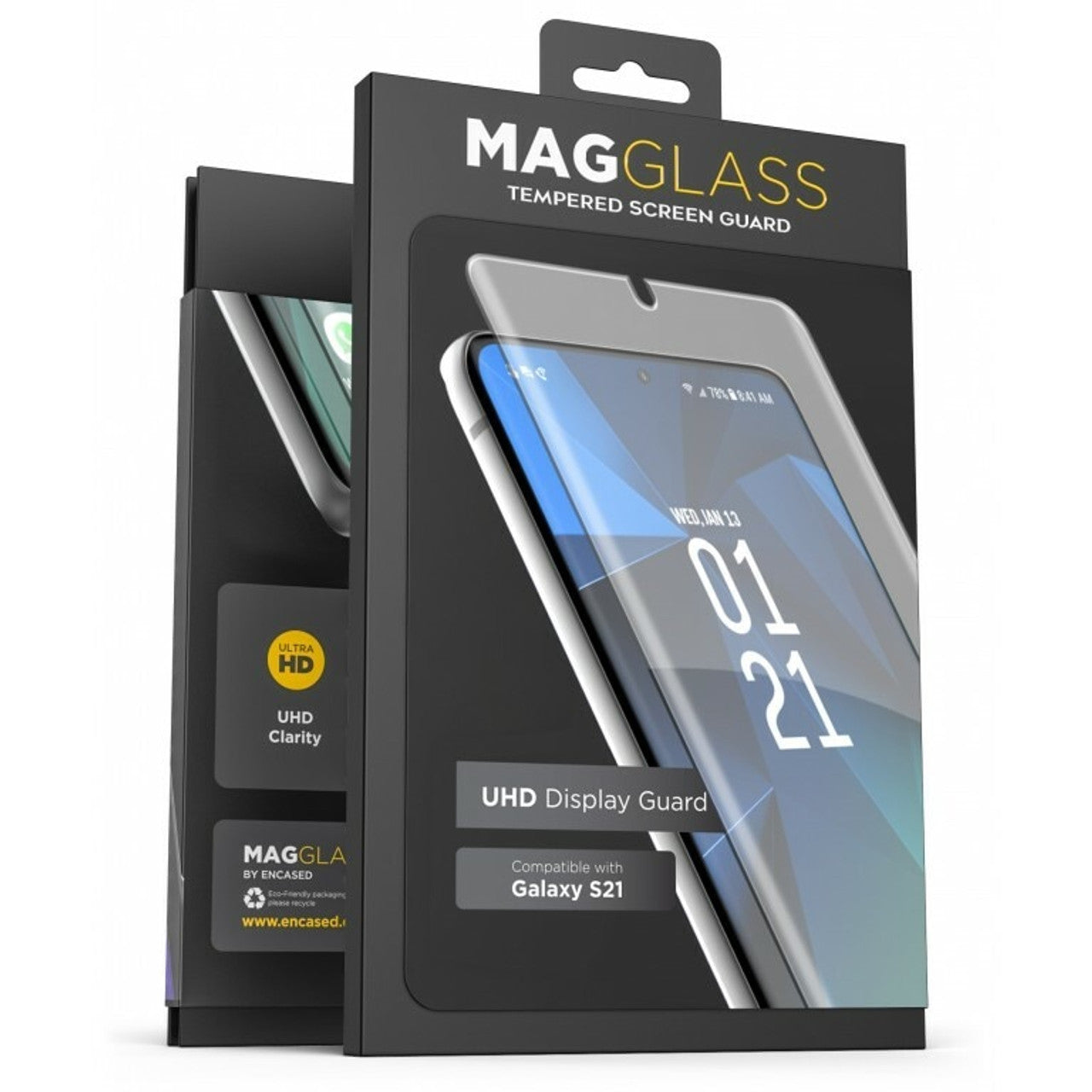 Encased MagGlass UHD Screen Protector Samsung Galaxy S21 5G