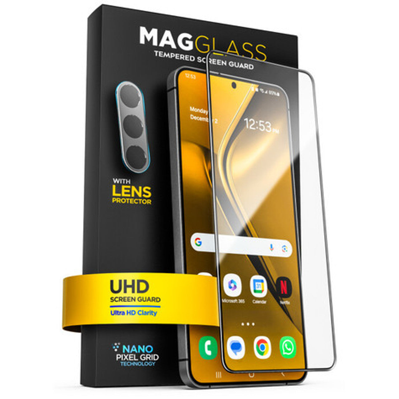 Encased UHD Screen Protector Samsung Galaxy S25
