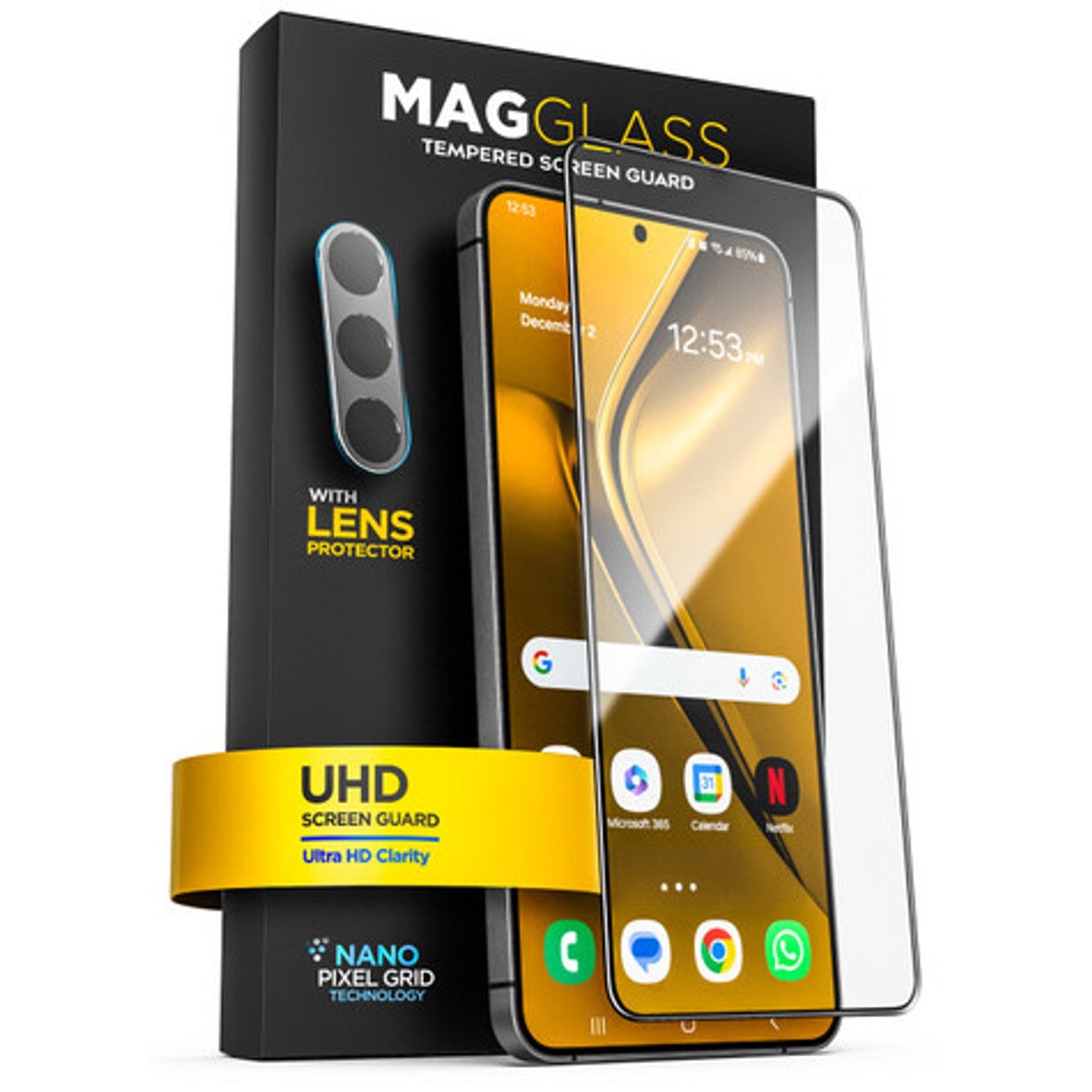 Encased UHD Screen Protector Samsung Galaxy S25+ Plus