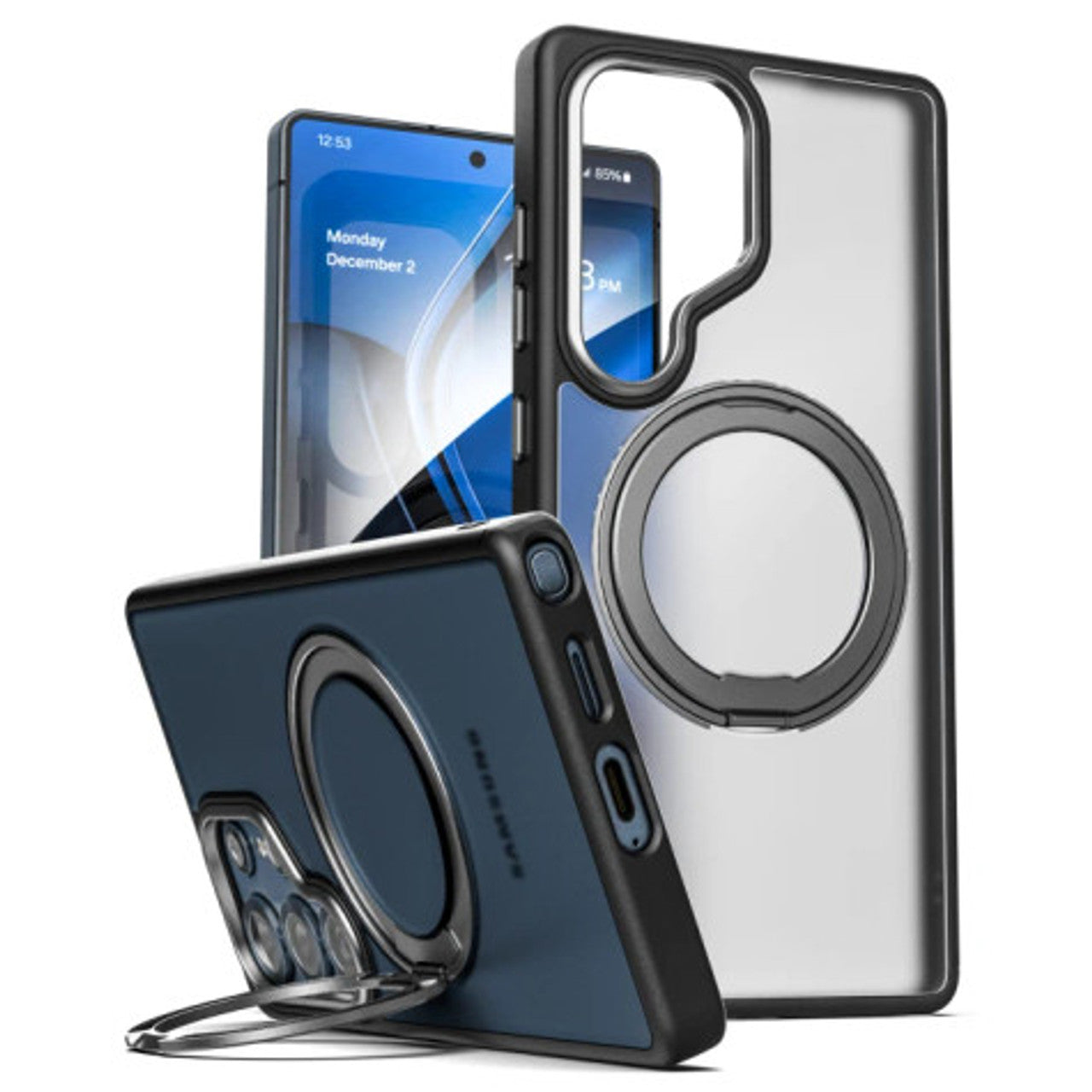 Encased Kickstand Case Samsung Galaxy S25 Ultra - Black