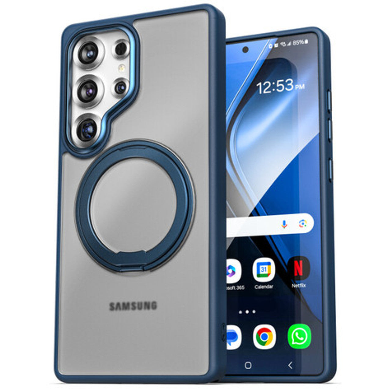 Encased Kickstand Case Samsung Galaxy S25 Ultra - Blue