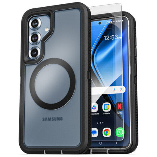 Encased Voyager Case Samsung Galaxy S25+ Plus - Black