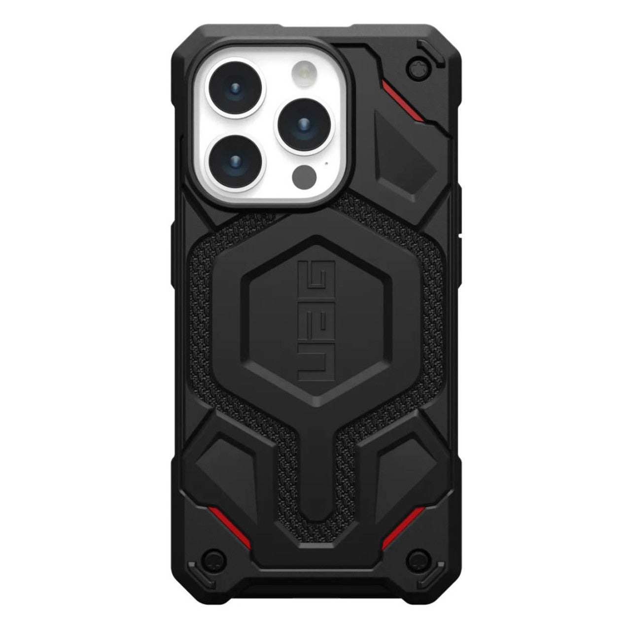 UAG Monarch Pro Kevlar MagSafe Case iPhone 15 Pro - Kevlar Black