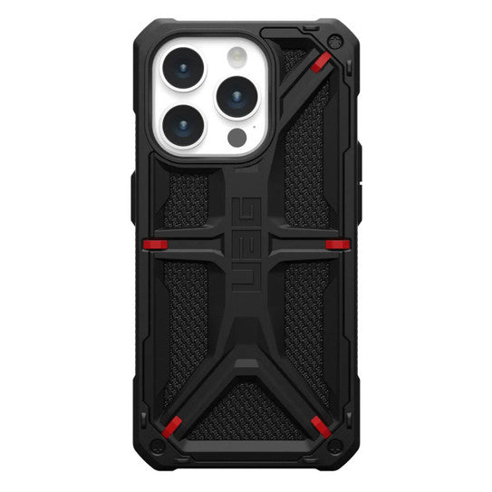 UAG Monarch Kevlar Case iPhone 15 Pro - Kevlar Black