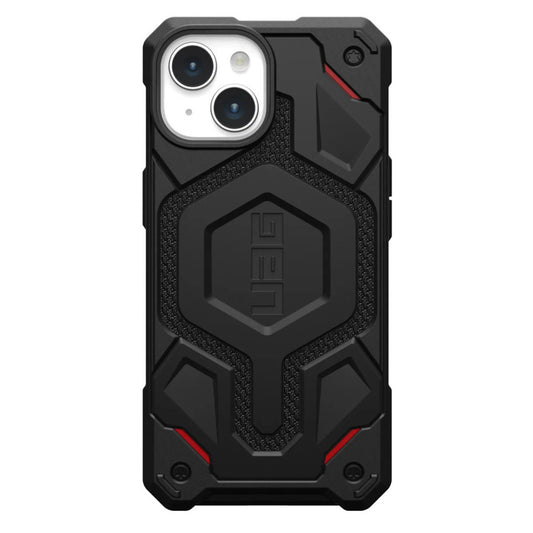 UAG Monarch Pro Kevlar MagSafe Case iPhone 15 - Kevlar Black
