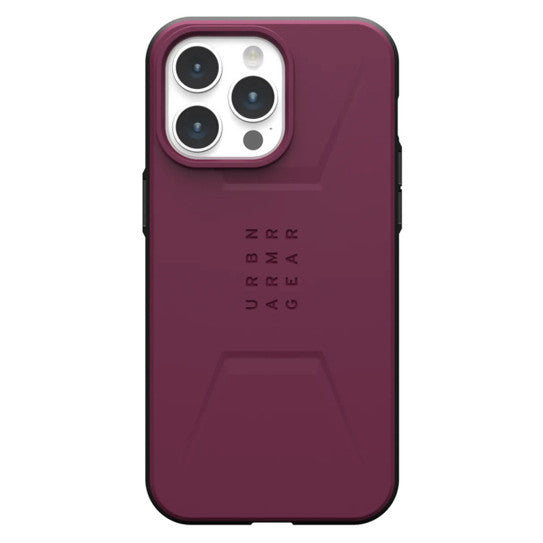 UAG Civilian MagSafe Case iPhone 15 Pro Max - Bordeaux