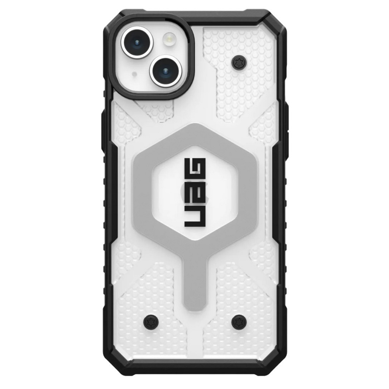 UAG Pathfinder Clear Magsafe Case iPhone 15 Plus - Ice