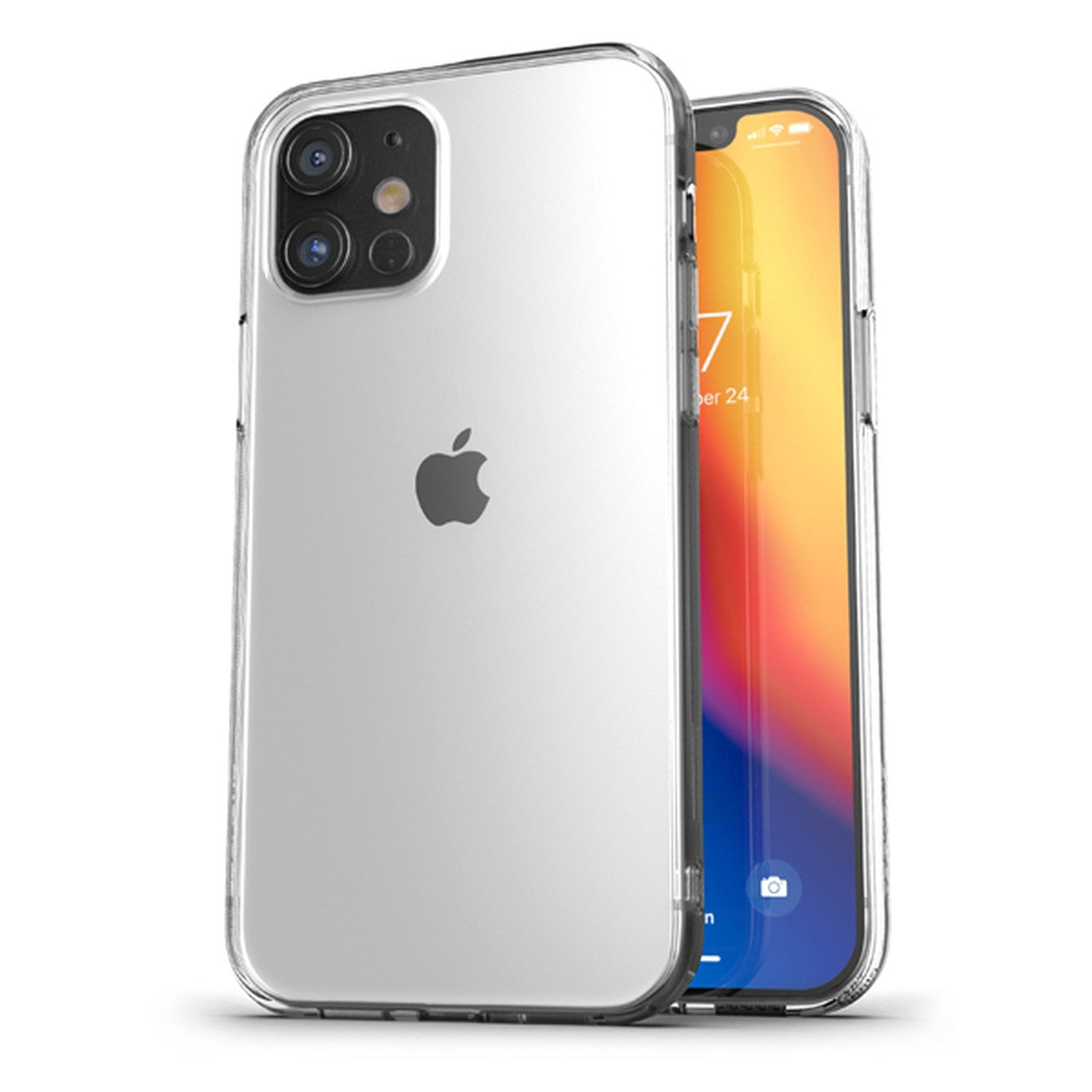 Encased Clear Back Case iPhone 12 Mini - Clear