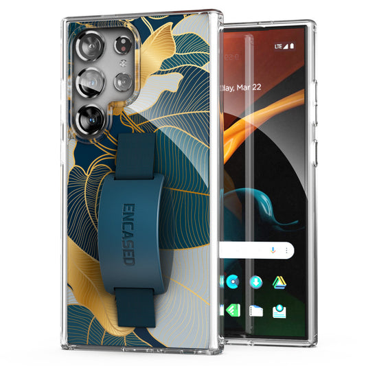 Encased Hand Loop Case Samsung Galaxy S24 Ultra - Gold Leaf