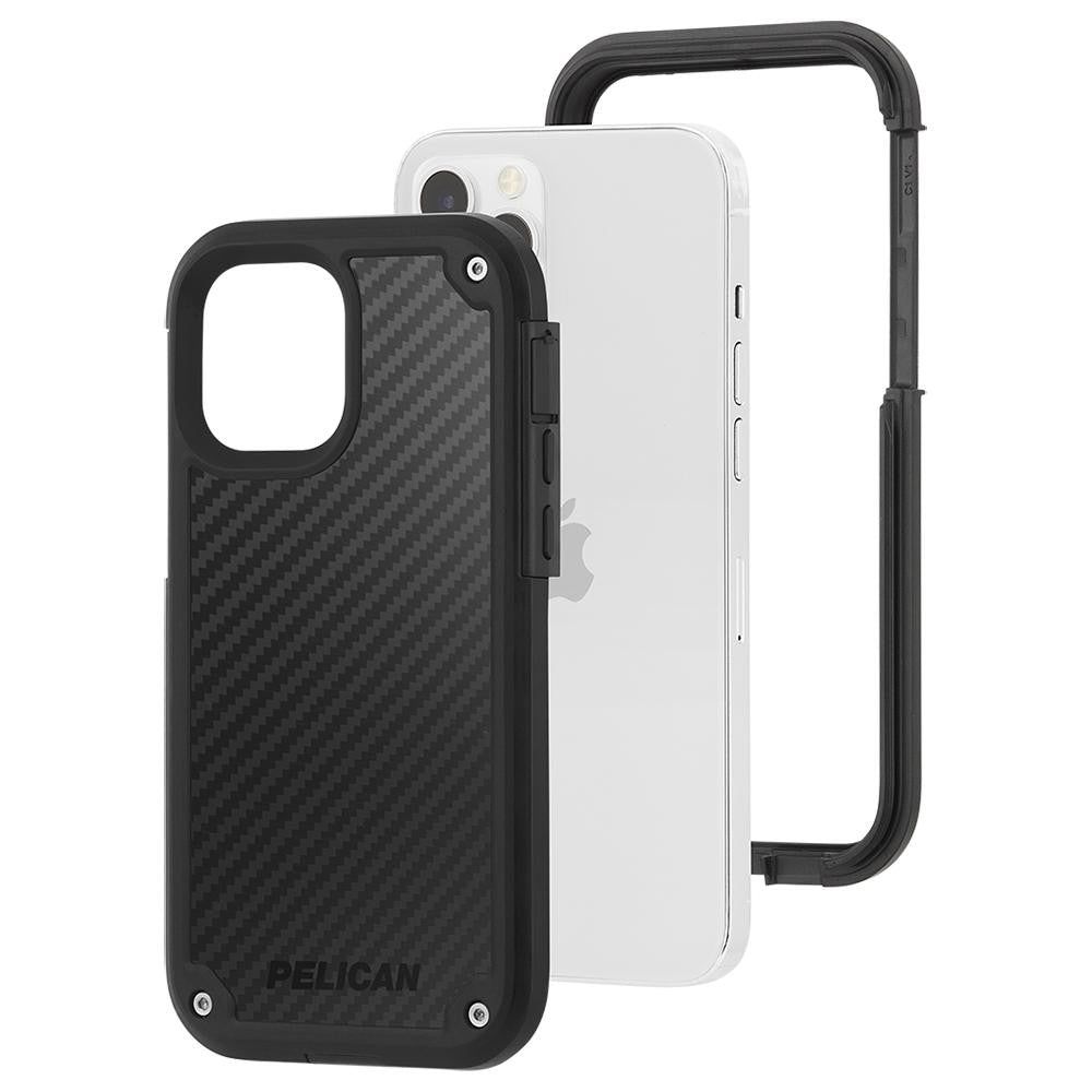Pelican Shield Kevlar Case iPhone 12 Pro Max - Black