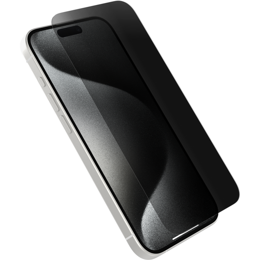 OtterBox Premium Pro Privacy Glass iPhone 16 Pro Max - Black