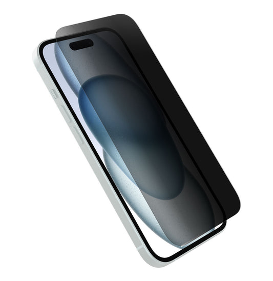 OtterBox Premium Pro Privacy Glass iPhone 16 - Black