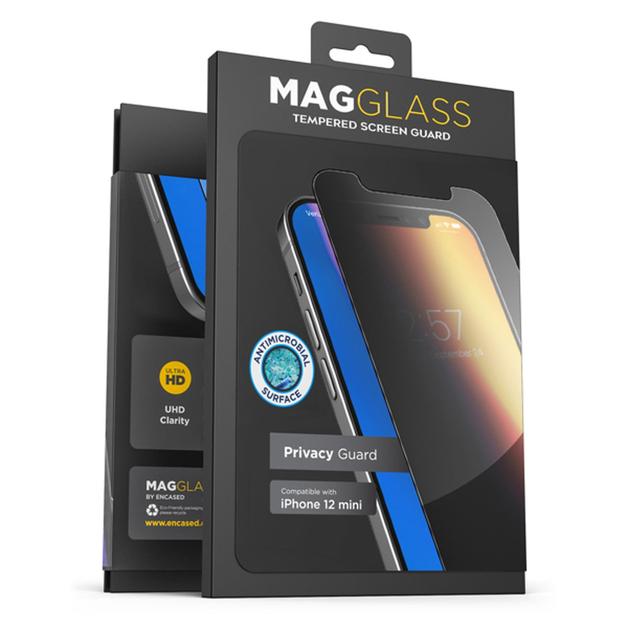 Encased MagGlass Privacy Screen Protector iPhone 12 Mini