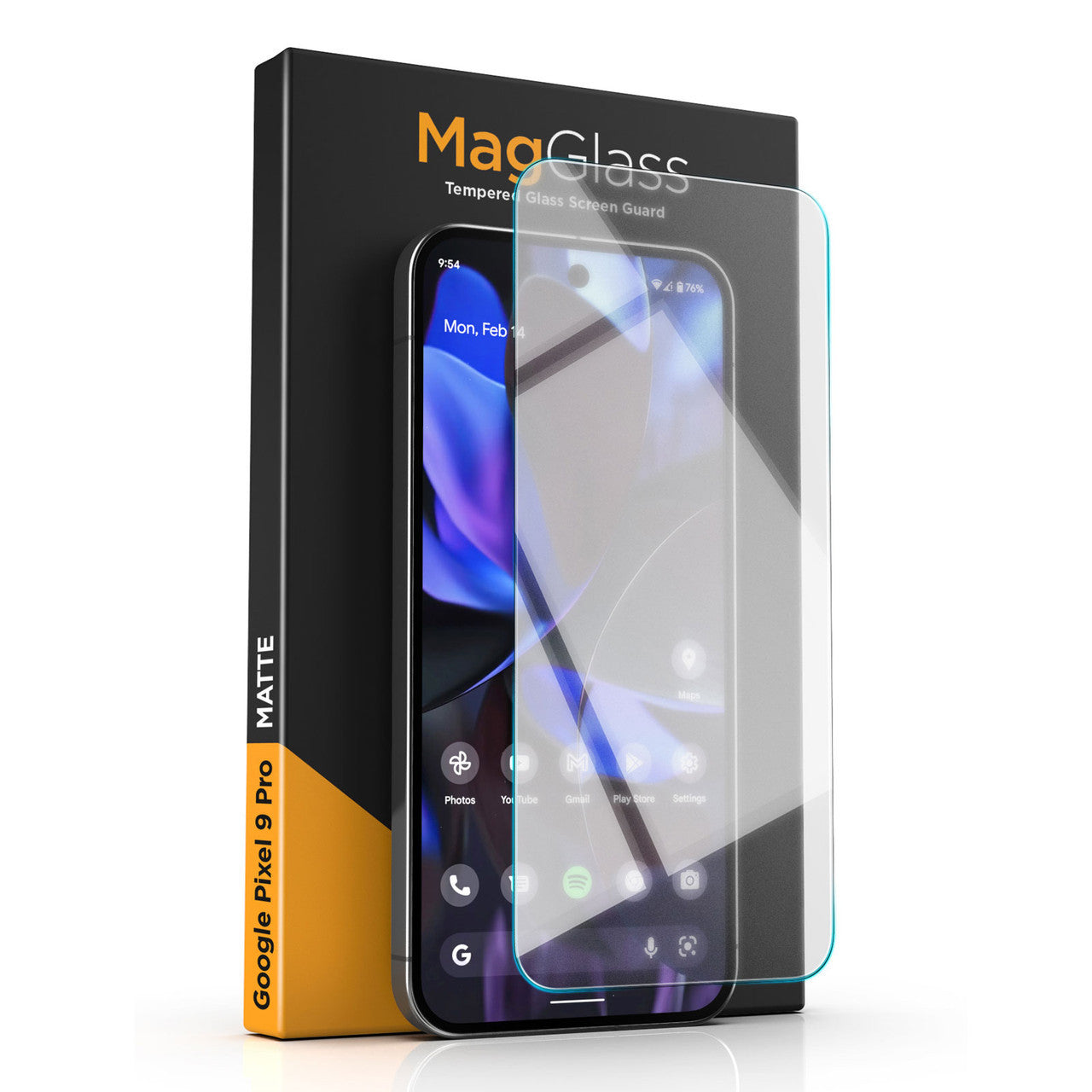 Encased Matte Screen Protector Google Pixel 9/9 Pro - Clear