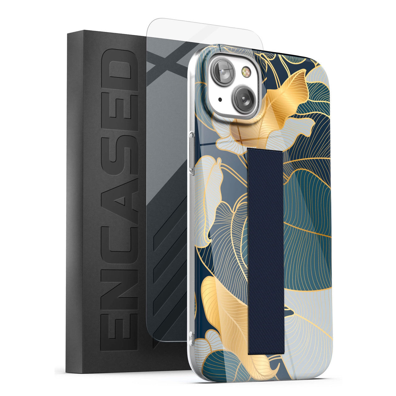 Encased Loop Case with Screen Protector iPhone 14 Plus - Gold Leaf