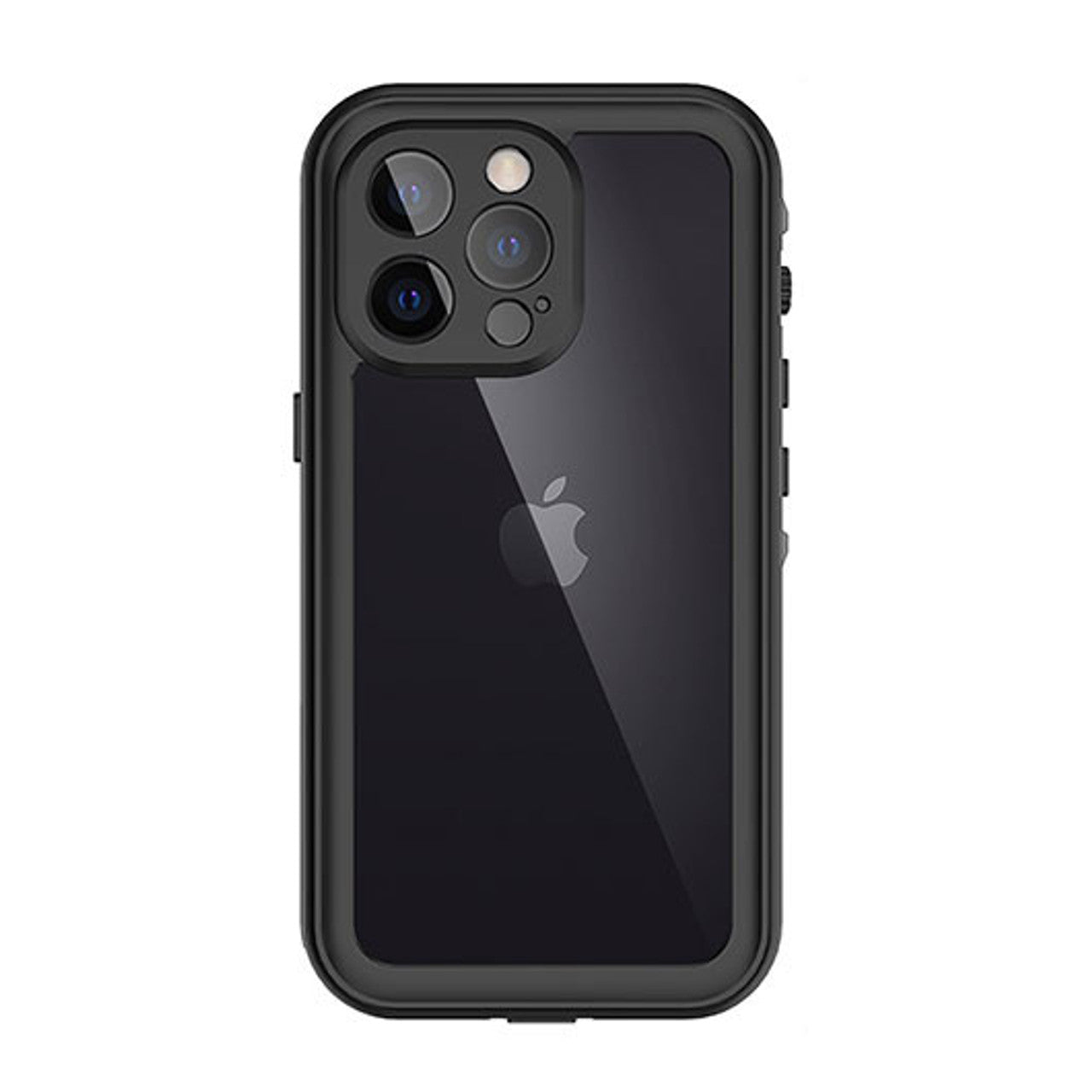 Krakatoo Dot WaterProof Case iPhone 13 Pro - Black/Clear