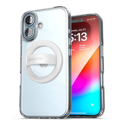 Encased MagSafe Clear Case iPhone 16 Plus with Magnetic Grip - Clear
