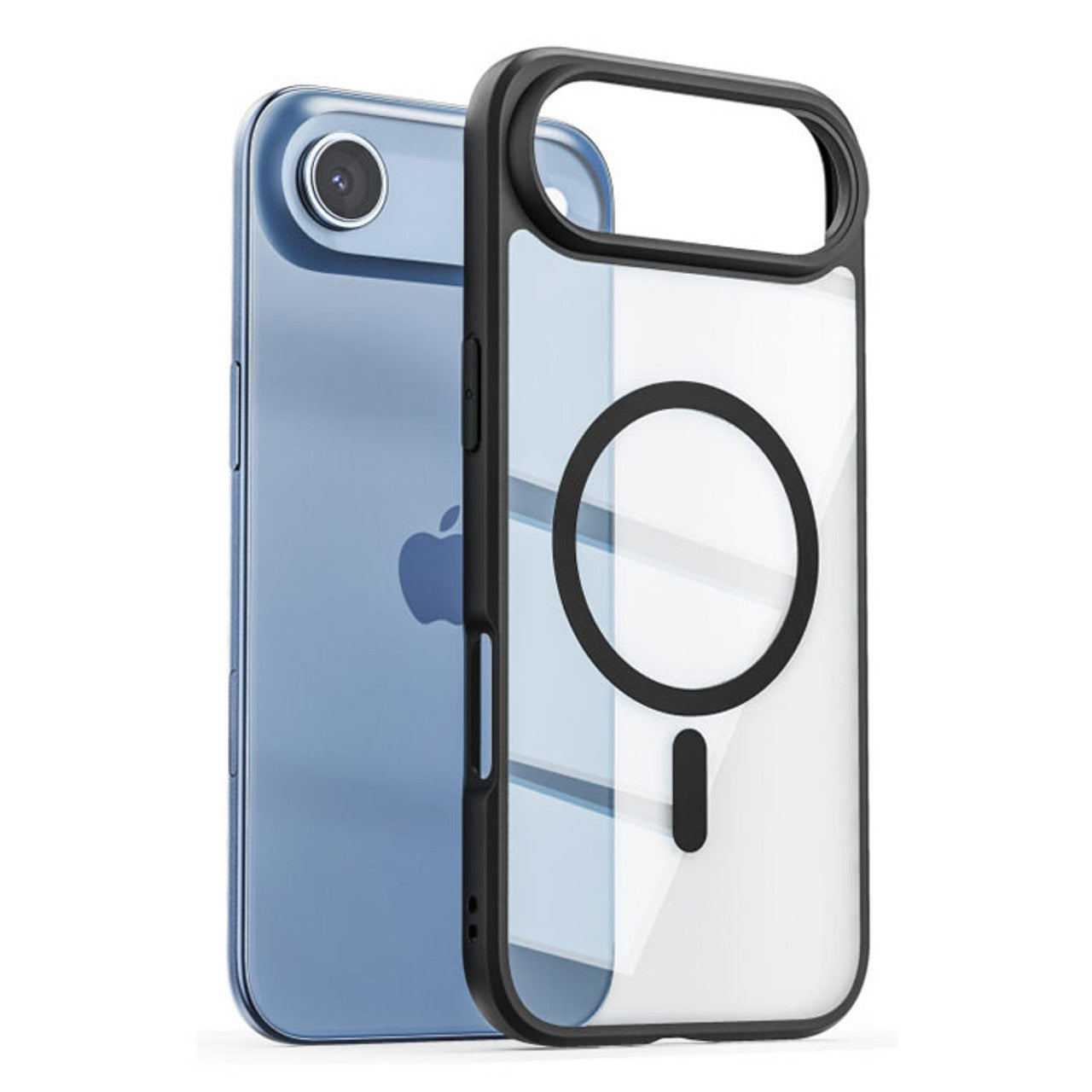 Encased ClearBack Case iPhone 17 Air with Belt Clip Holster - Clear