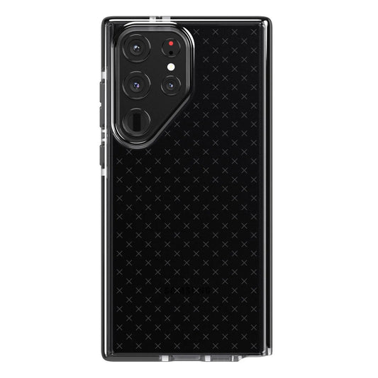Tech21 Evo Check Case Samsung Galaxy S23 Ultra - Smokey Black