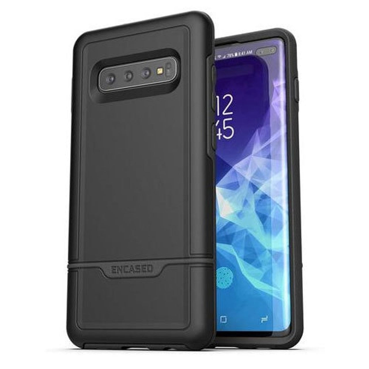 Encased Rebel Case Samsung Galaxy S10+ Plus - Black