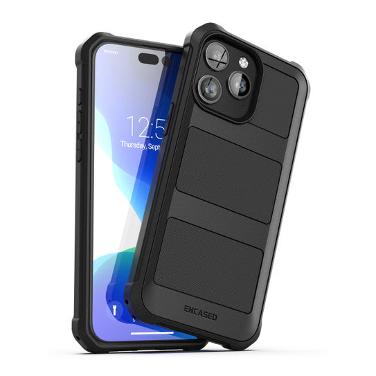 Encased Falcon MagSafe Case iPhone 15 Pro - Black