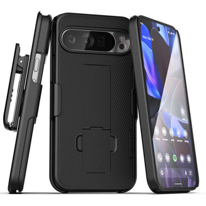Encased Duraclip Case with Belt Clip Holster Google Pixel 10/10 Pro - Black