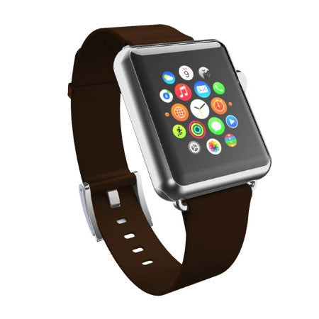 Incipio Premium Leather Apple Watch 1/2/3 42mm - Espresso