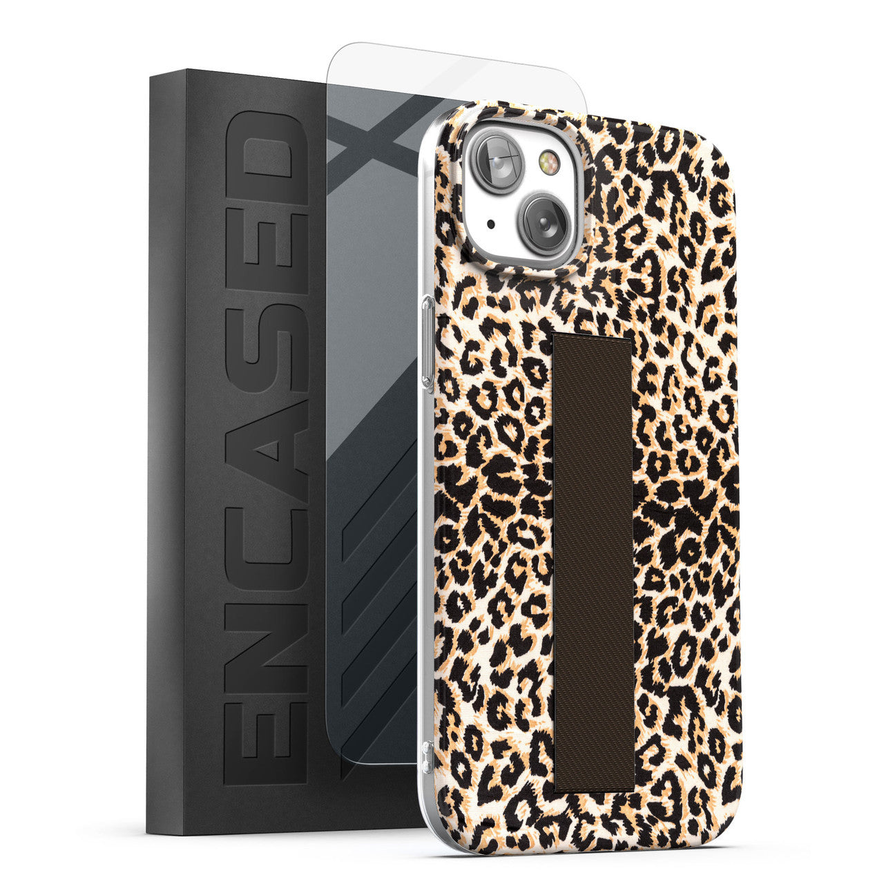 Encased Loop Case with Screen Protector iPhone 14 - Leopard