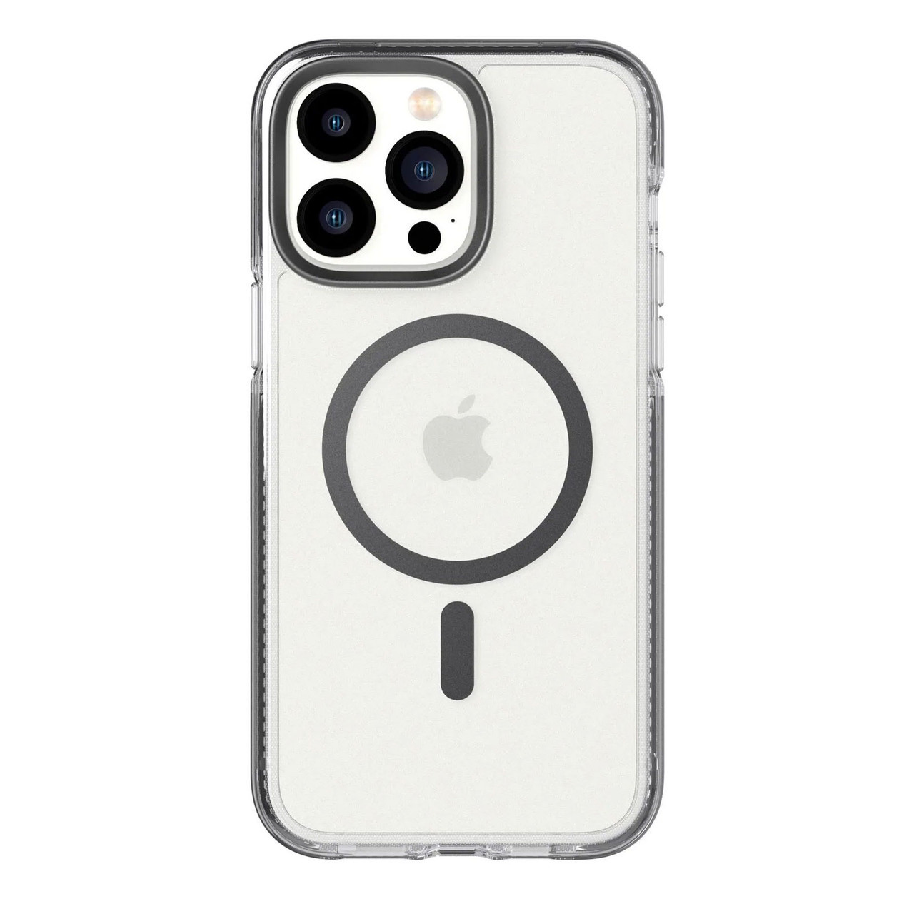 Tech21 Evo Crystal MagSafe Case iPhone 14 Pro - Graphite Black