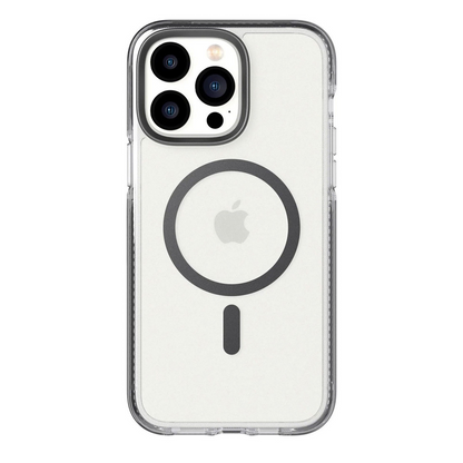 Tech21 Evo Crystal MagSafe Case iPhone 14 Pro - Graphite Black