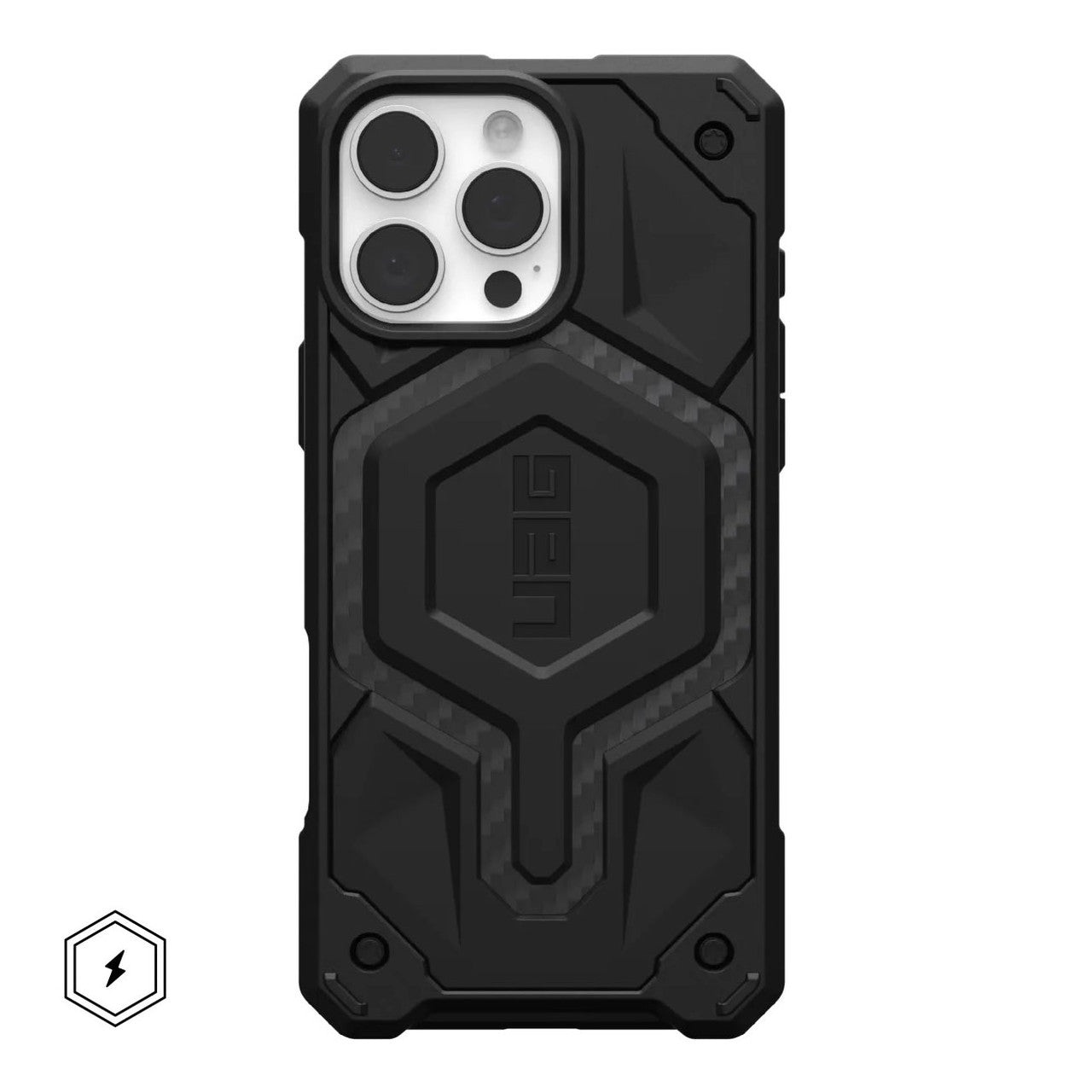 UAG Monarch Pro MagSafe Case iPhone 16 Pro Max - Carbon Fiber