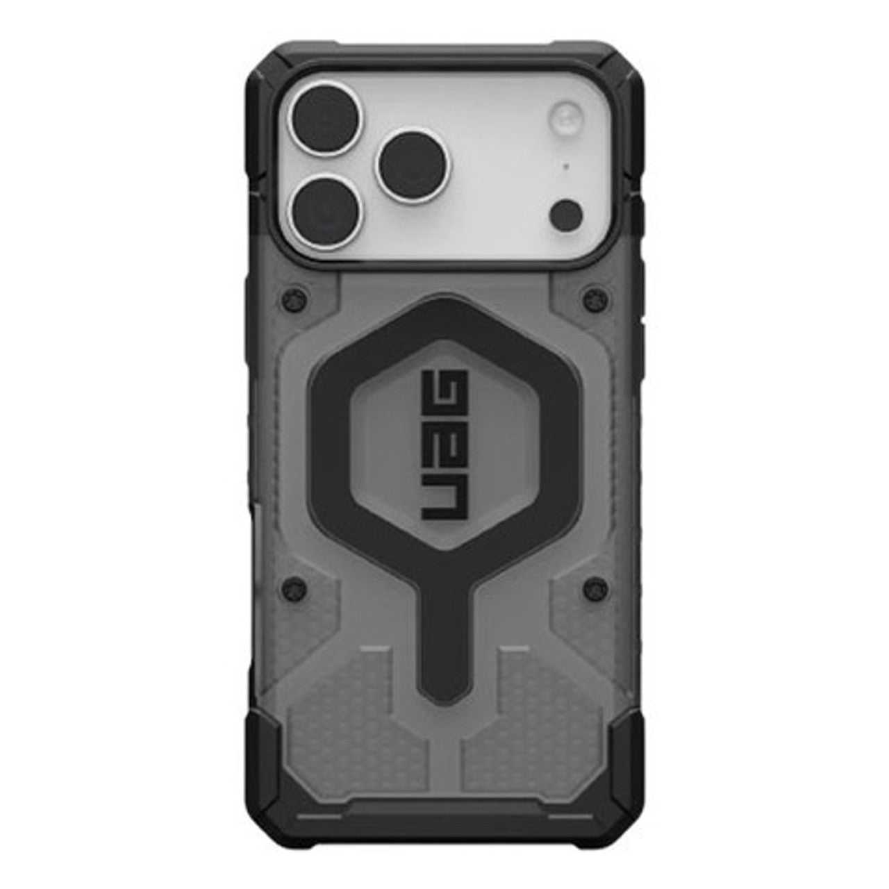UAG Pathfinder Clear MagSafe Case iPhone 17 Pro Max - Ash/Black