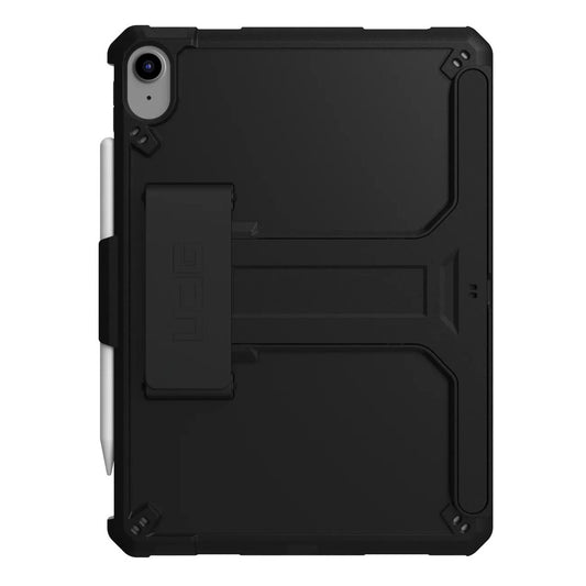 UAG Scout with Kickstand & Hand Strap Case iPad A16 11" 11th Gen (2025)/iPad 10.9" 10th Gen - Black