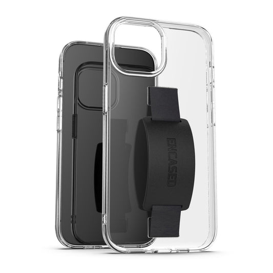 Encased Hand Loop Case iPhone 15 Plus - Crystal Clear