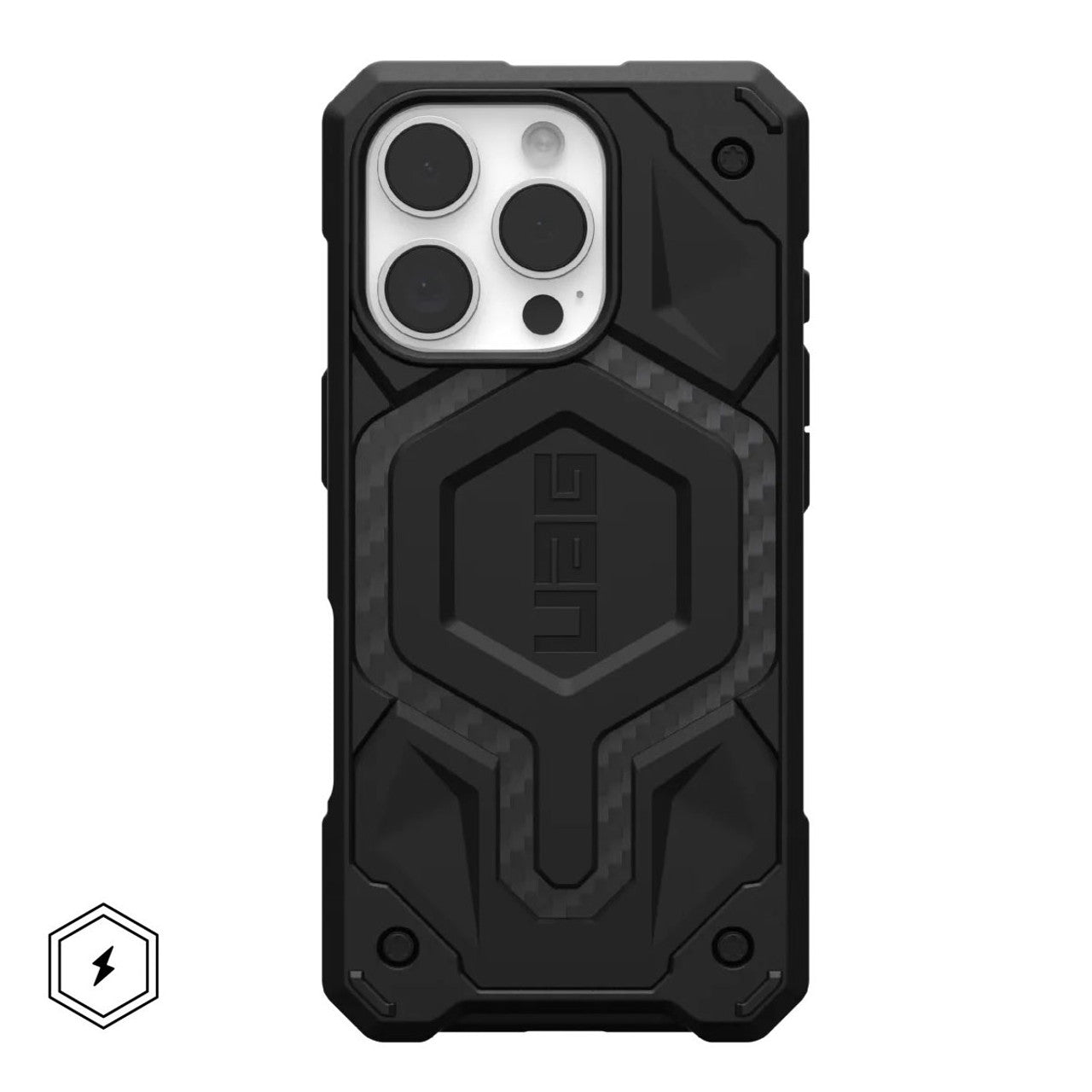 UAG Monarch Pro MagSafe Case iPhone 16 Pro - Carbon Fiber