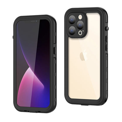 Krakatoo Classic WaterProof Case iPhone 13 Pro Max - Black/Clear