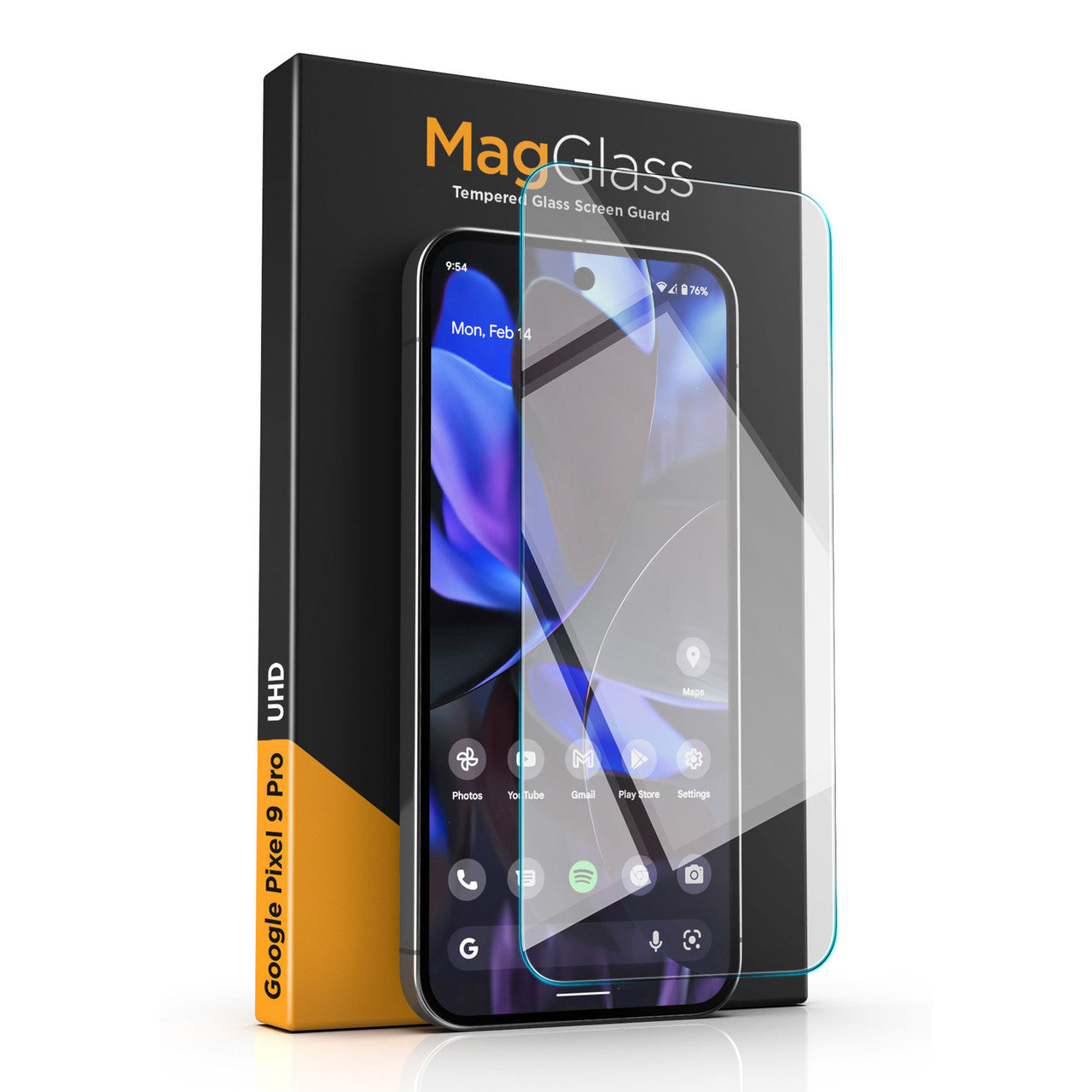 Encased UHD Screen Protector Google Pixel 9 Pro - Clear