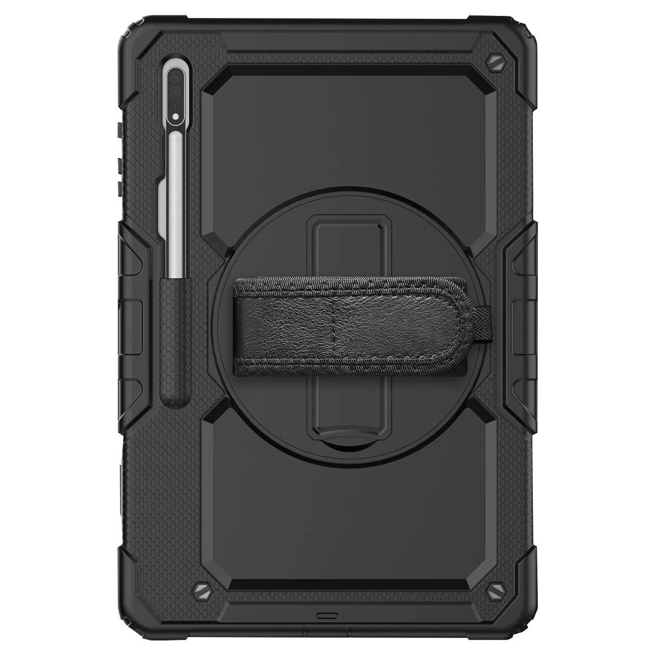 Krakatoo Armor Case Samsung Galaxy Tab S8 Ultra with Handstrap - Black