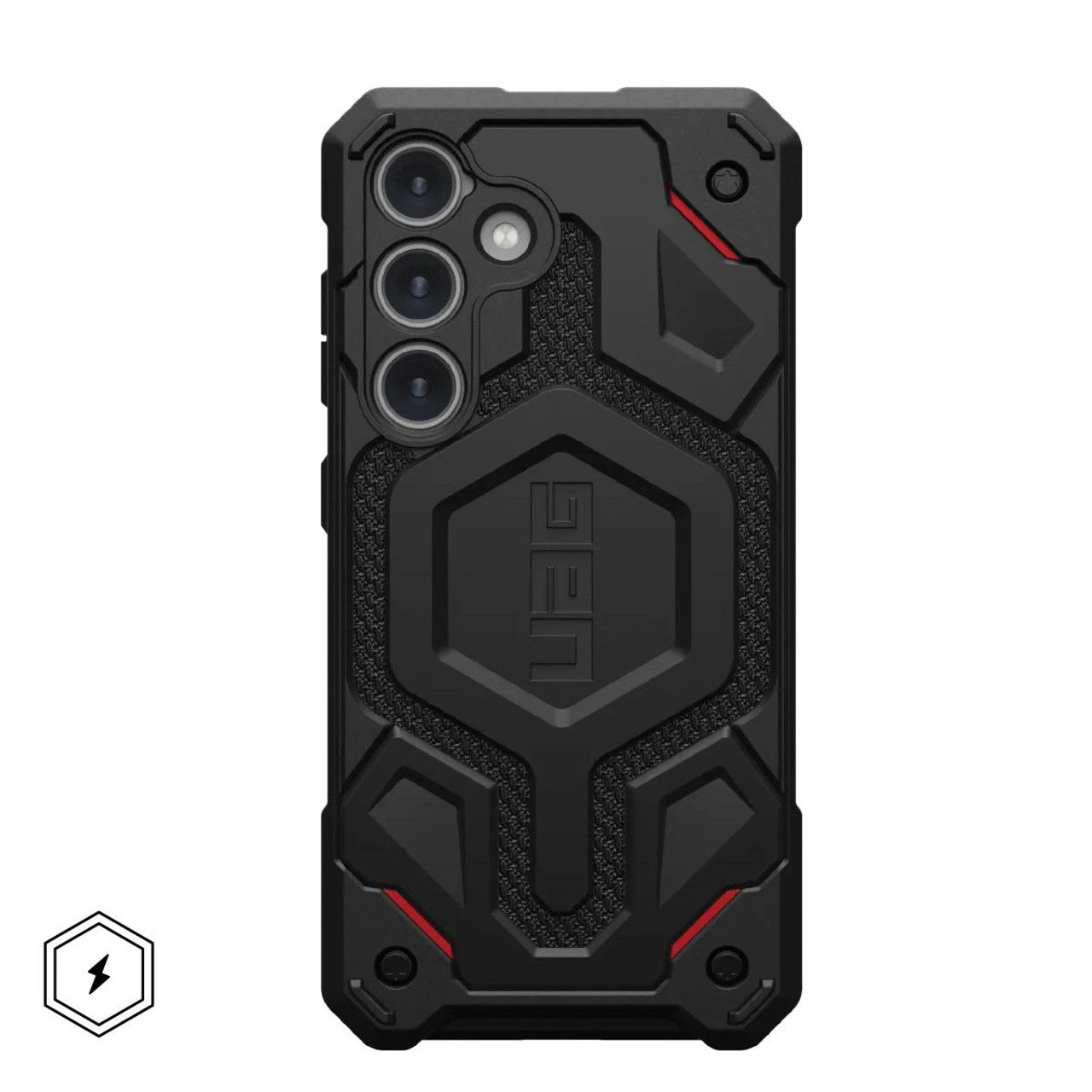 UAG Monarch Pro Case Samsung Galaxy S24 - Kevlar Black