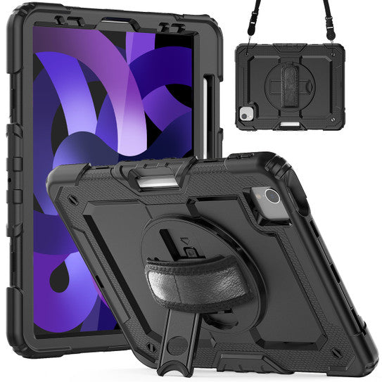 Krakatoo Armor Case iPad Air 4th/5th Gen and iPad Pro 11" 2021 with Handstrap - Black