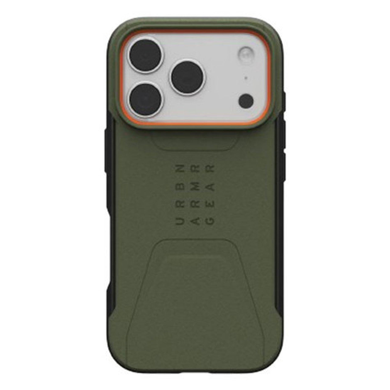 UAG Civilian Case iPhone 17 Pro Max - Olive/Orange