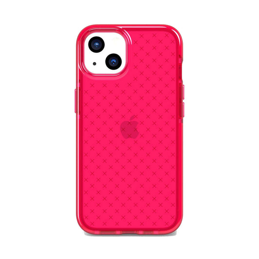 Tech21 Evo Check Case iPhone 13 - Rubine Red